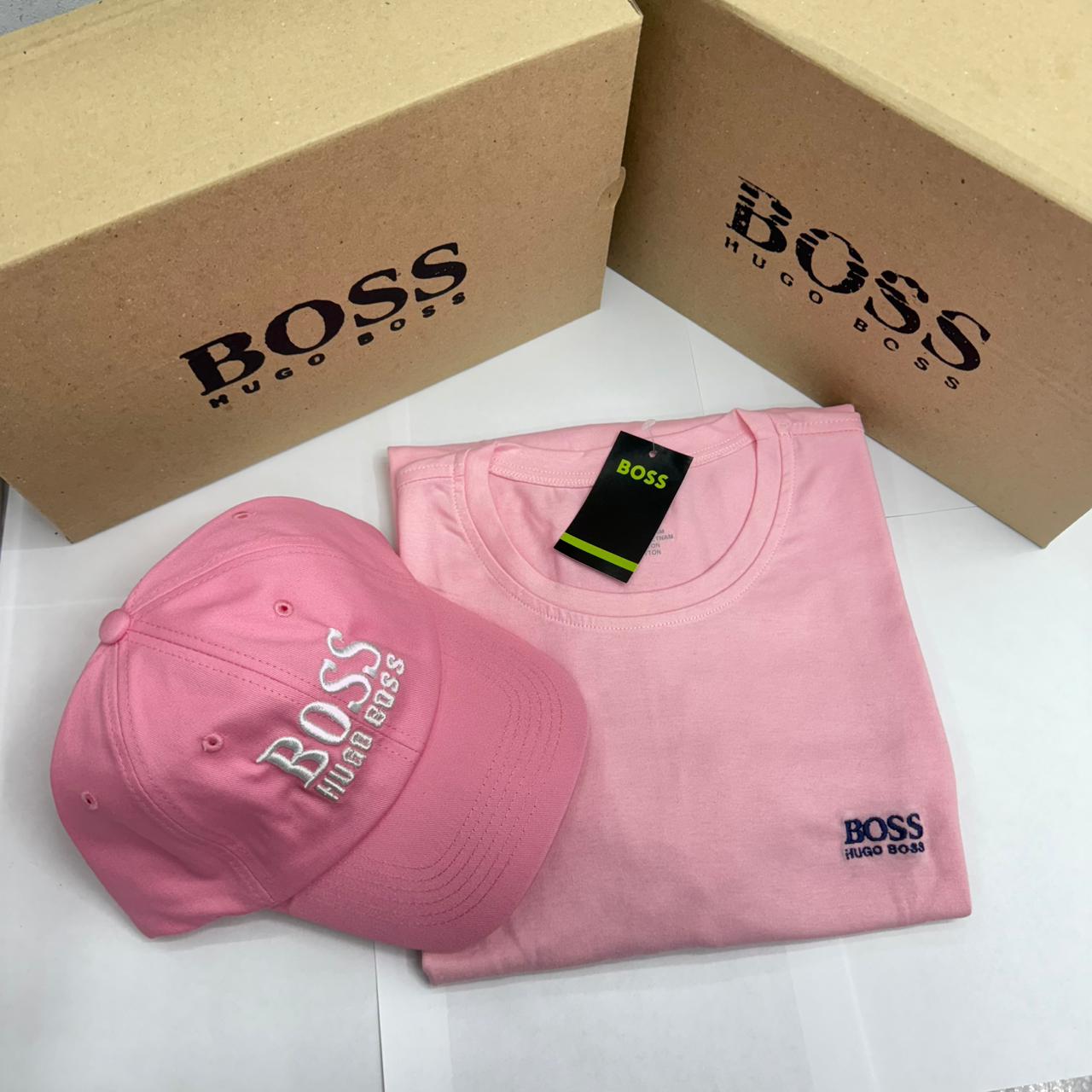 Combo Camiseta + Gorra Hugo Boss — ¡Estilo y Elegancia en Cada Detalle! 👕🧢
